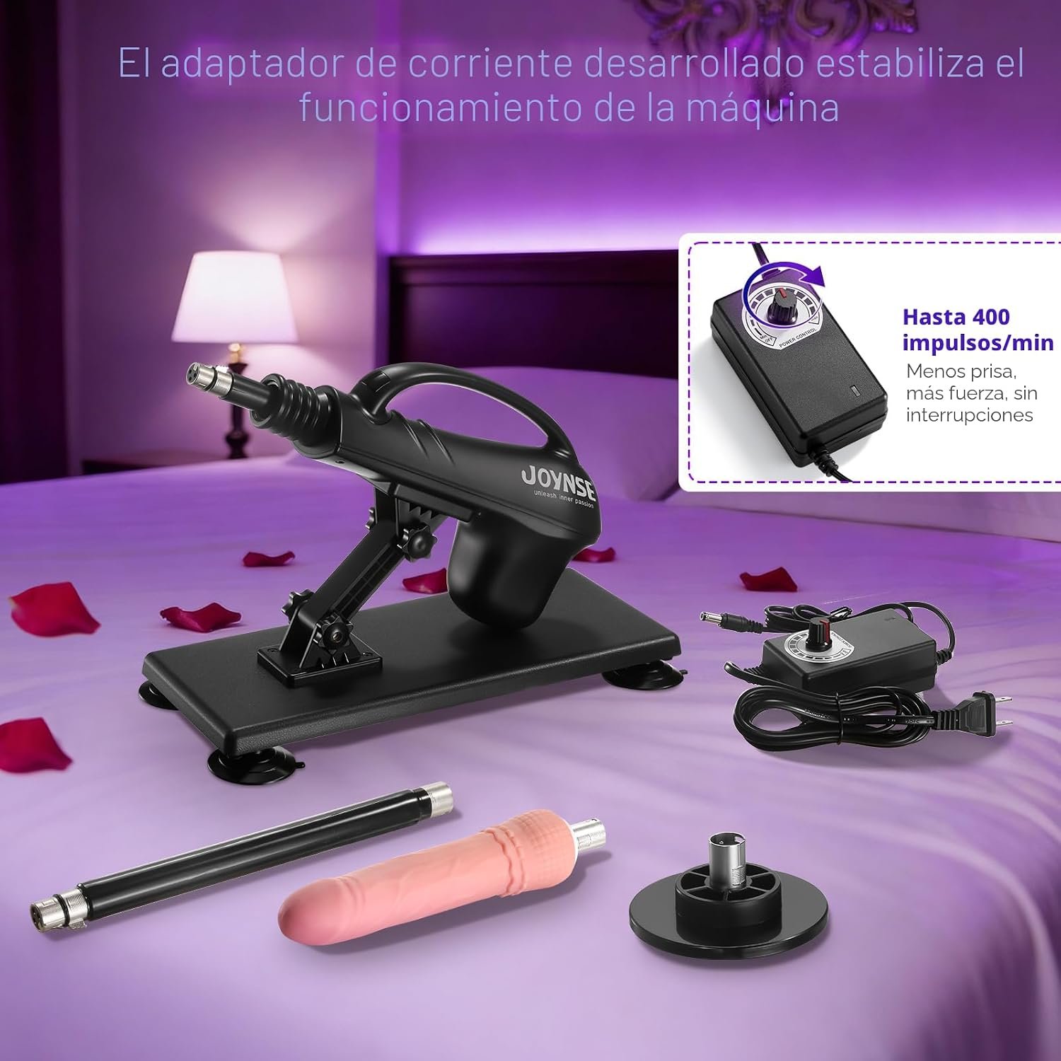 Máquina Sexual de Empuje Automática con Adaptador de Ventosa - Image 3