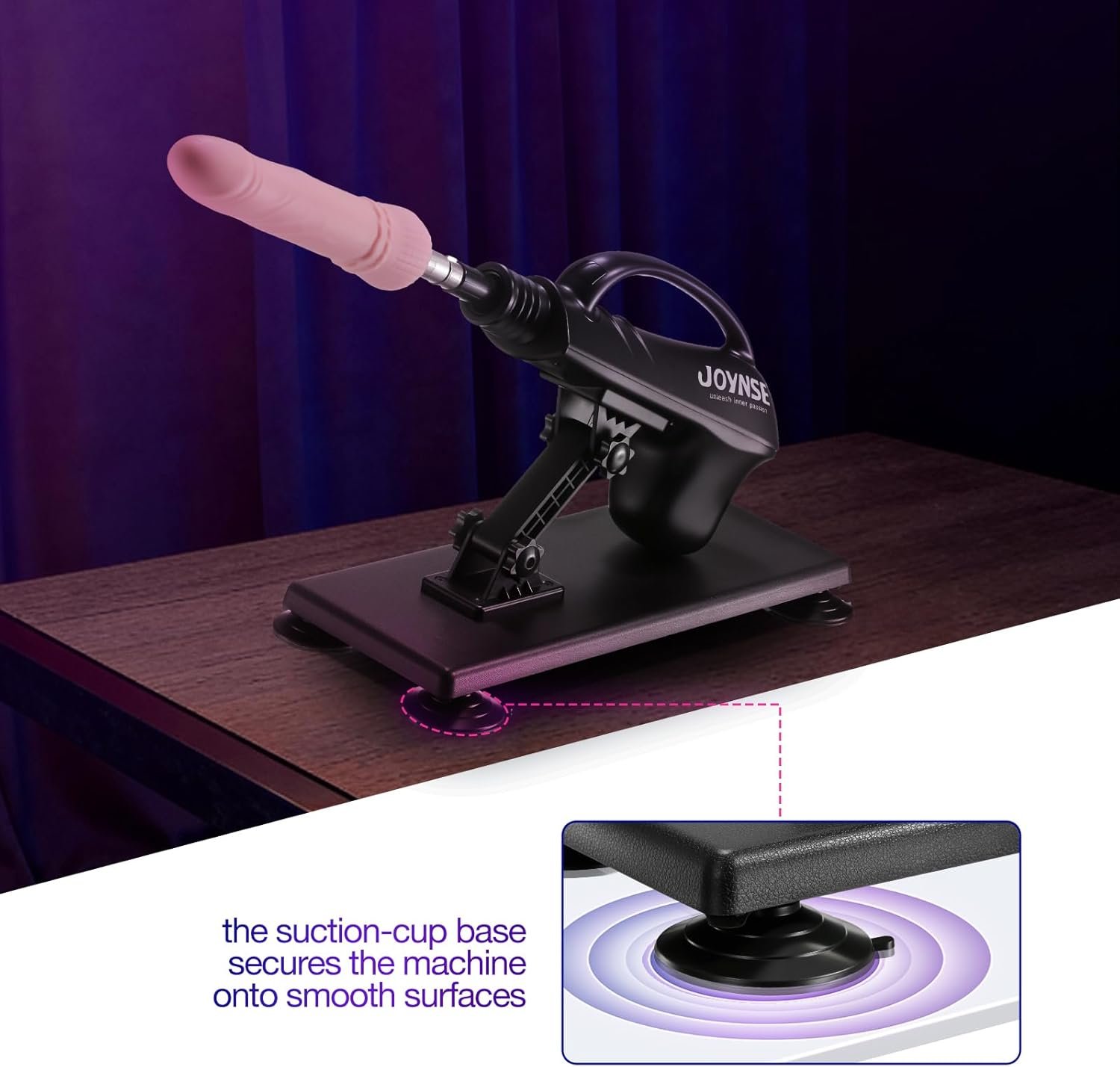 Máquina Sexual de Empuje Automática con Adaptador de Ventosa - Image 2