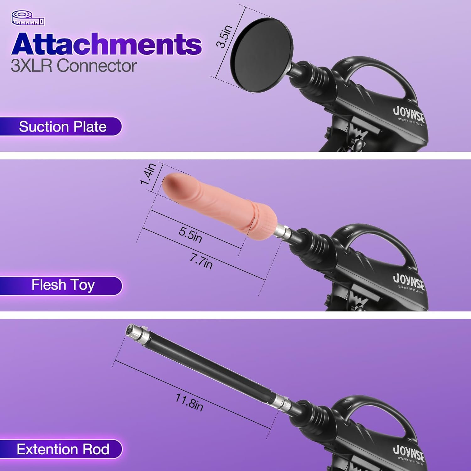 Máquina Sexual de Empuje Automática con Adaptador de Ventosa - Image 4