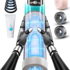 Bomba de Pene Eléctrica Automática — Ejercitador de Vacío 6 Modos