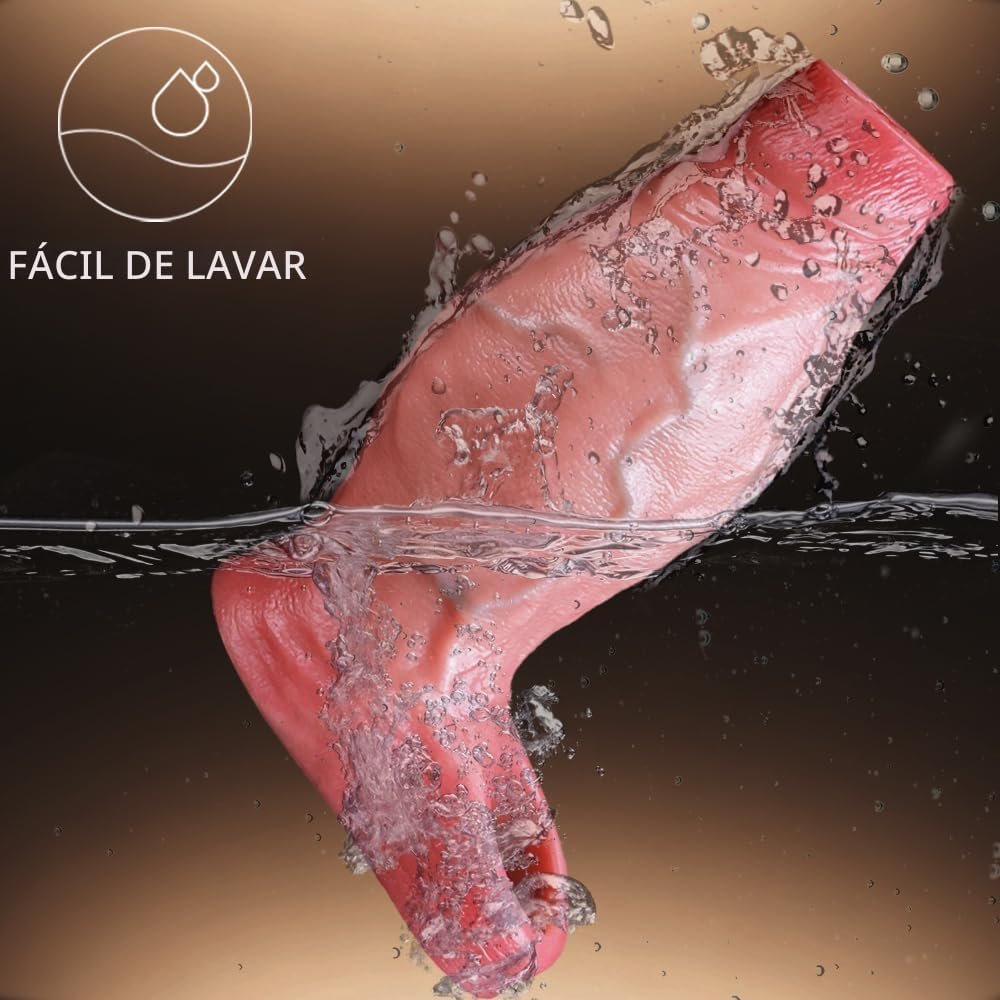 Funda Extensora de Pene Semicubierta — Silicona 6.4 cm Diámetro - Image 4