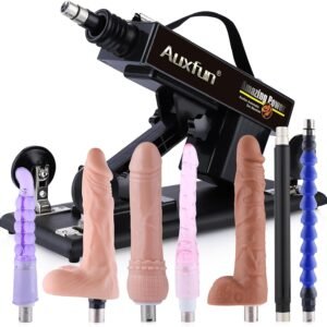 Máquina Sexual de Empuje Automática — 7 Accesorios Incluidos