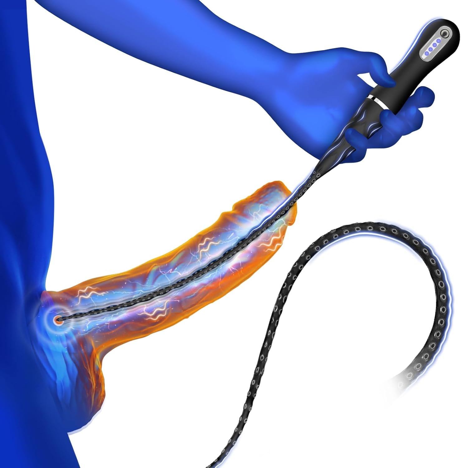 Vibrador Uretral de Estimulación Profunda con 10 Modos de Vibración - Image 2
