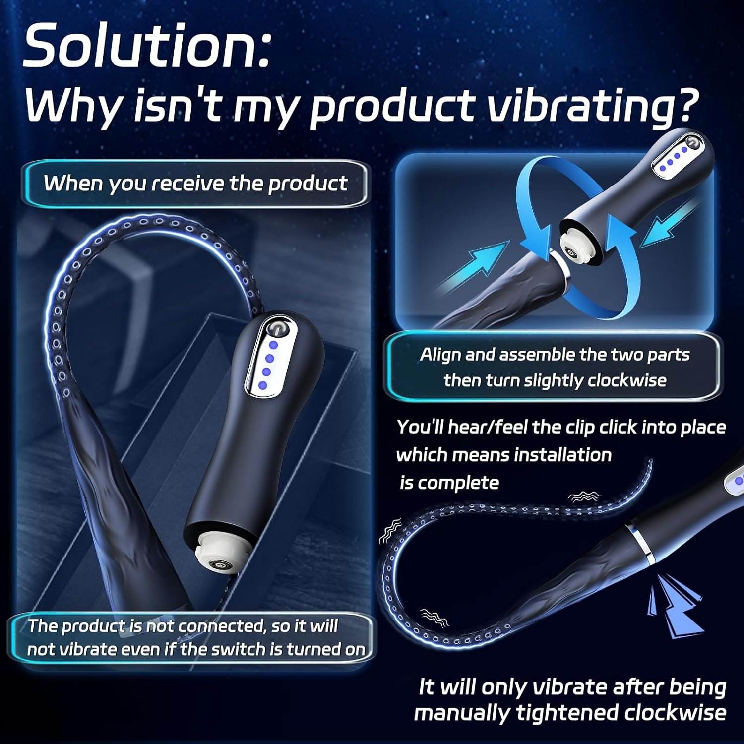 Vibrador Uretral de Estimulación Profunda con 10 Modos de Vibración - Image 3