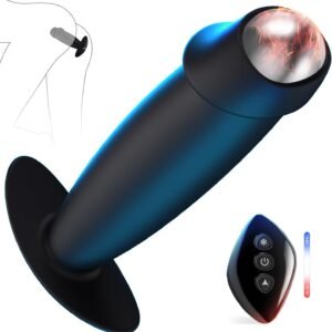 Plug Anal Vibratorio con Función de Calentamiento