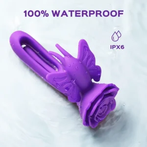 Vibrador Clitoriano de Mariposa con Aleteo y Control Remoto con 9 Modos de Vibración