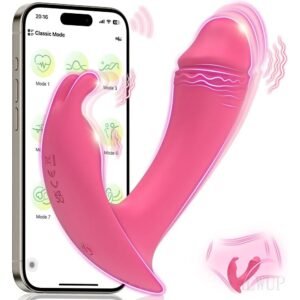 Vibrador mini conejo con Control por App — Doble Estimulación de Punto G y Clítoris