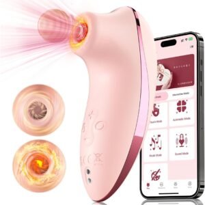 Succionador de Clítoris con Calentamiento 40°C y Control por App