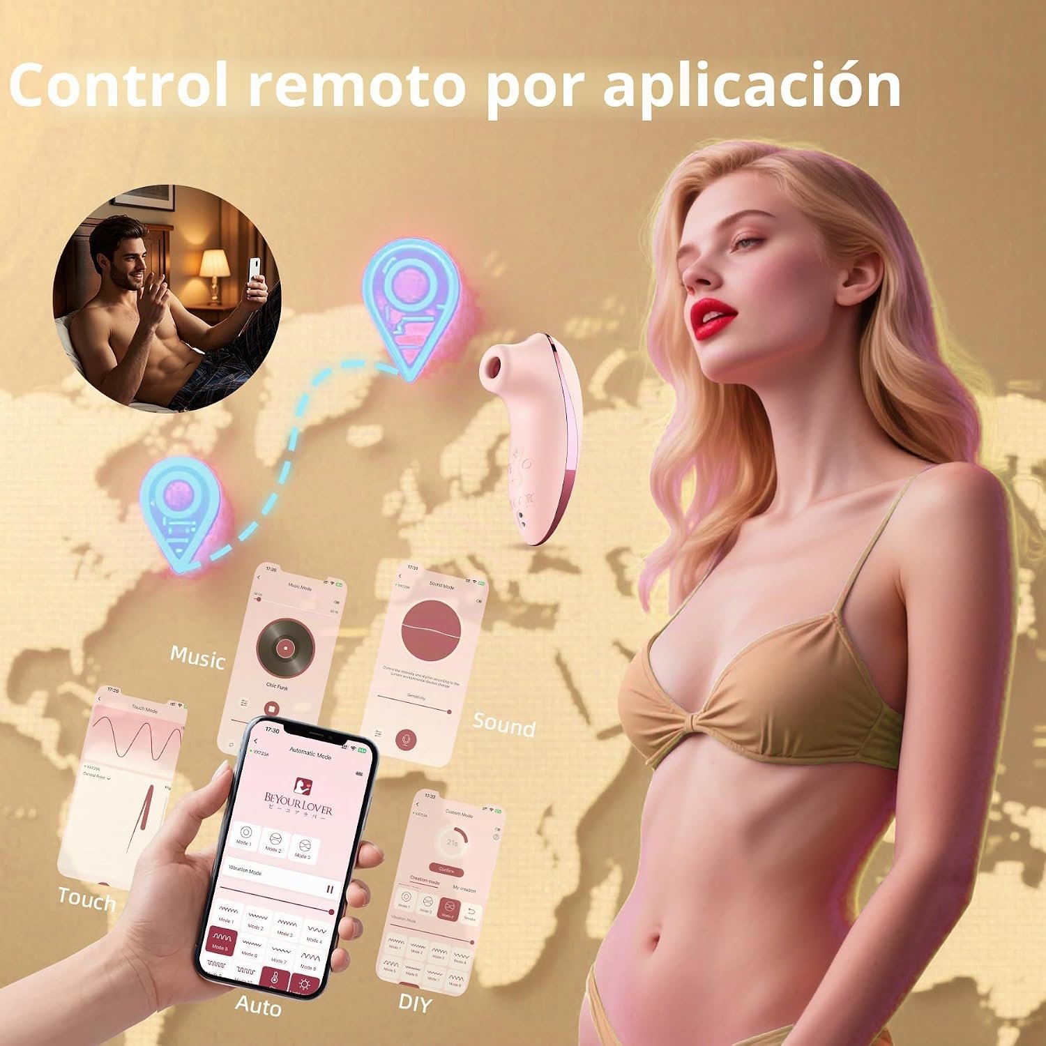 Succionador de Clítoris con Calentamiento 40°C y Control por App - Image 3