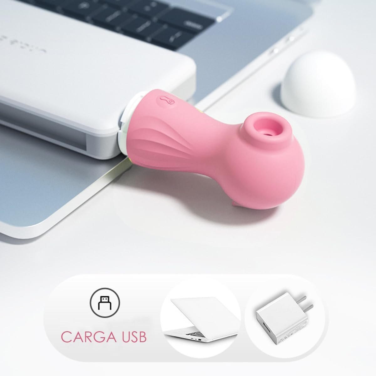 Succionador de Clítoris de Caballito de Mar — Carga USB con 10 Modos de Succión - Image 2