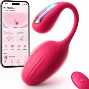 Vibrador Rosa Controlado por App — Conexión a Distancia