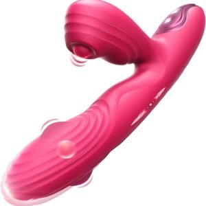 Vibrador Doble Conejo 8 × 8 con Pantalla de Potencia — Clítoris y Punto G