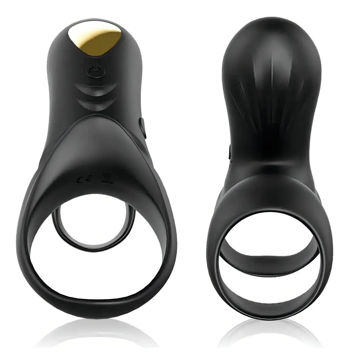 Anillo Vibrador de Doble Aro con Control Remoto — Estimulador de Clítoris - Image 3
