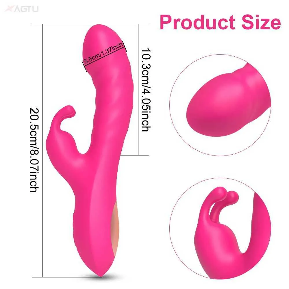 Vibrador de Conejo, Clítoris y Punto G con Vibración — 10 Modos de Vibración - Image 3