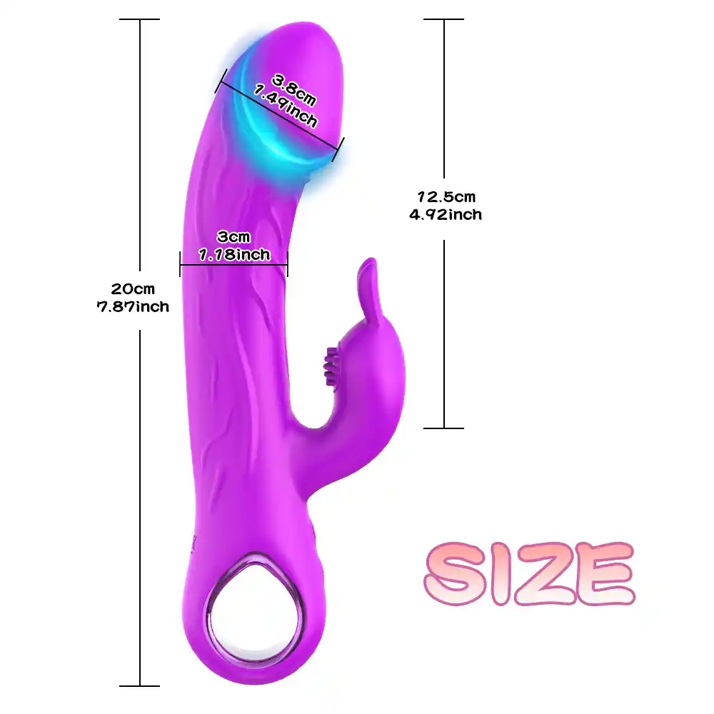 Vibrador de Conejo con Doble Motor para Clítoris y Punto G — 10 Modos de Vibración - Image 2