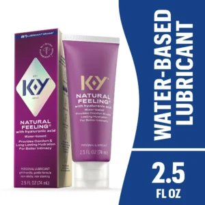 KY Lubricante Íntimo con Ácido Hialurónico (74 ml) — Hidratación Natural