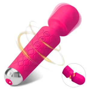 Vibrador de Punto G y Clítoris Silencioso con Carga USB